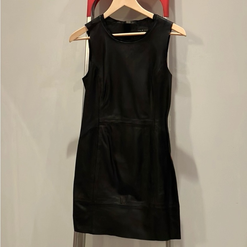 Rag & Bone leather dress - Picture 3 of 6